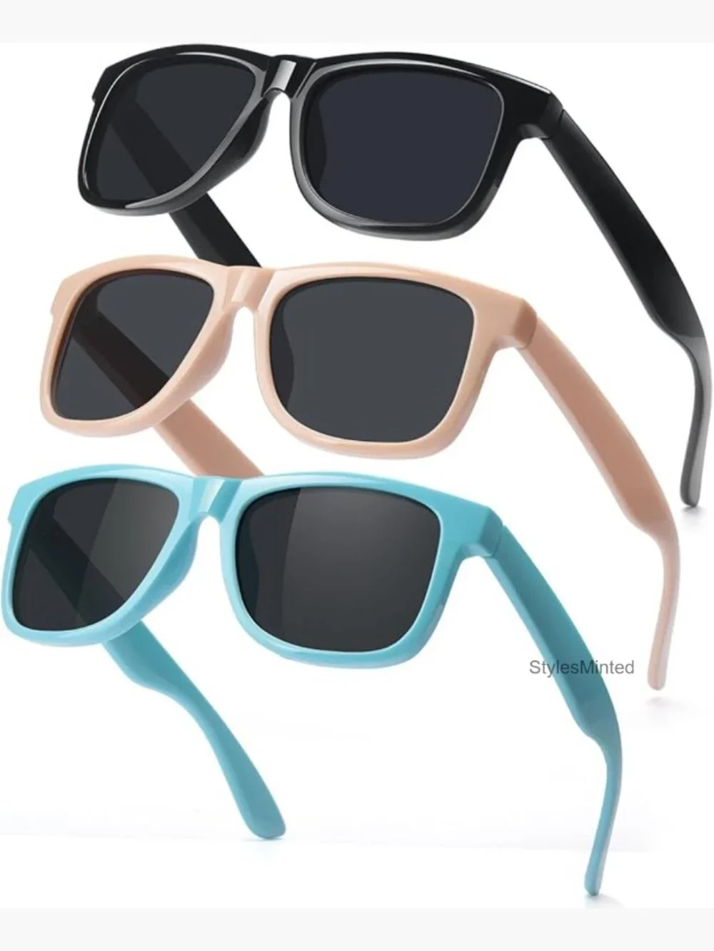 Kids Polarized Sunglasses UV Protection Durable 3-12 Years
